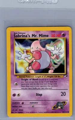 2000 Pokemon Sabrina's MR. Mime #94/132 - Image 1