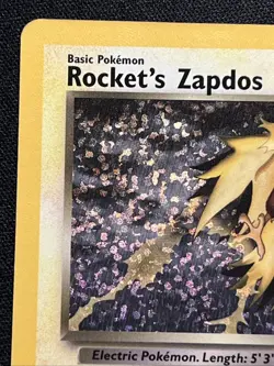 Pokemon TCG Rockets Zapdos 15/132 Classic Collection Celebrations Holo NM - Image 5