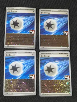 4x Pokemon Jet Energy Prize Pack Series Holofoil PAL 190/193 - Image 1