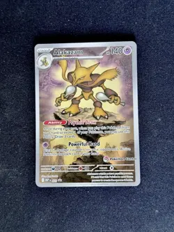 Alakazam Pack Fresh Pokemon Center Stamped - Mega Evolution PC ETB Promo 009 - Image 1