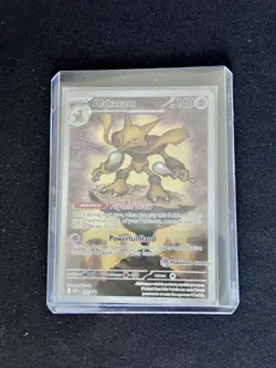 Alakazam Pack Fresh Pokemon Center Stamped - Mega Evolution PC ETB Promo 009 - Image 3