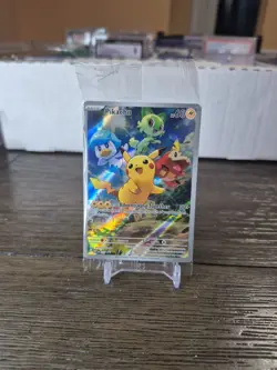 Pokemon Pikachu SVP 027 Scarlet & Violet Paldea Evolved ETB Promo SEALED - Image 1