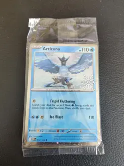 Pokemon TCG - Articuno 032/159 Snowflake Stamped Holiday Calendar 2025 Sealed - Image 1