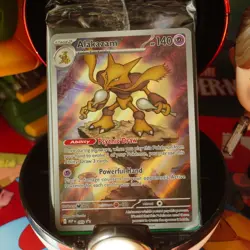 Alakazam #009 Black Star Promo Mega Evolutions Pokemon - Image 1