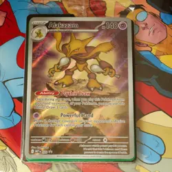 Alakazam #009 Black Star Promo Mega Evolutions Pokemon - Image 2