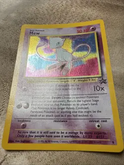 Mew 9 - WoTC Black Star Promo Pokemon TCG Hp - Image 1