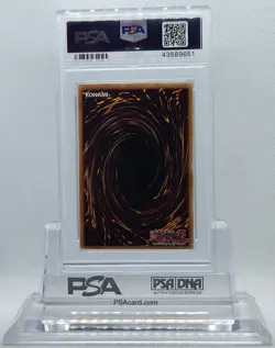 YUGIOH TU02-EN005 BECKONING LIGHT SUPER RARE HOLO FOIL PSA 9 MINT #43589651 - Image 3