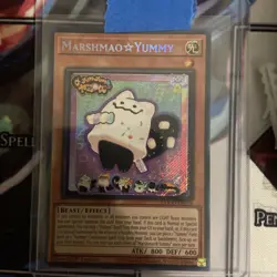 Yu-Gi-Oh! Marshmao Yummy Secret Rare DOOD-EN024 1st Edition Near Mint - Image 1