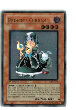 PRINCESS CURRAN SOI-EN028 Ultimate UTR 1st EDITION Yugioh TCG MP - Image 1
