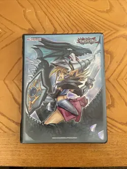 Konami Yu-Gi-Oh Binder Collection Vintage Cards Blue-Eyes Yugioh 170+ Cards - Image 1