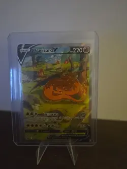 Charizard V - SWSH260 - Pokemon Sword & Shield Promo Ultra Rare Holo Card NM - Image 2