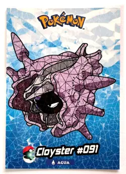 Cloyster #91 - Cracked Ice Holo - Crystal Collection 2024 - Pokemon Card - Image 1