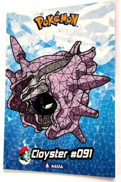 Cloyster #91 - Cracked Ice Holo - Crystal Collection 2024 - Pokemon Card - Image 3
