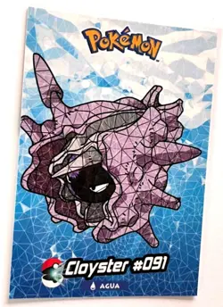 Cloyster #91 - Cracked Ice Holo - Crystal Collection 2024 - Pokemon Card - Image 4