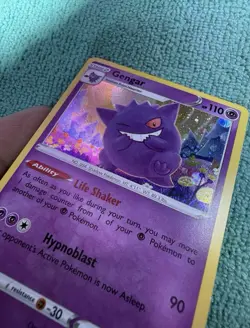 Gengar SWSH052 Holo Promo Card Sword & Shield Near Mint Condition - Image 2