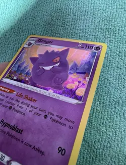 Gengar SWSH052 Holo Promo Card Sword & Shield Near Mint Condition - Image 3