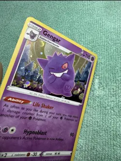 Gengar SWSH052 Holo Promo Card Sword & Shield Near Mint Condition - Image 4