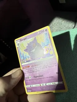 Gengar SWSH052 Holo Promo Card Sword & Shield Near Mint Condition - Image 5