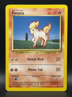 Legendary Collection 87/110 Ponyta Pokemon Card - Image 1