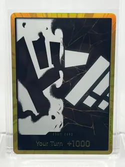One Piece PRB-02 the Best Vol.2 Gold Frame DON!! Card Marshall D. Teach English - Image 1