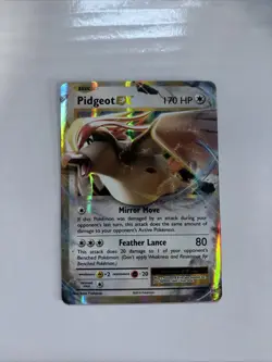 Pokemon Pidgeot EX TCG 64/108 XY Evolutions Extended Art Ultra Rare Holo Card - Image 1