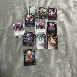 Dragon Ball Super Card Game DBSCG Lot Broly BR Frieza Goku Android 18 Bandai - Image 1