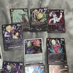 Dragon Ball Super Card Game DBSCG Lot Broly BR Frieza Goku Android 18 Bandai - Image 2