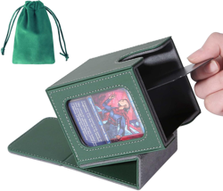 AFIING MTG Deck Box for Commander Display,Card Deck Box Fits 100 Double Sleeved - Image 1