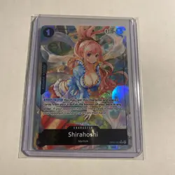 Shirahoshi Alt Art Card Op05-082 Prb01 Premium Reprint One piece TCG English ENG - Image 1