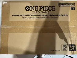 4x One Piece Card Game Premium Collection Best Selection Vol.4 ENGLISH Lot of 4 - Image 3