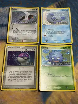 Ex Deoxys Set Stamped Reverse Holo 4 Pokemon Card Lot HP MP - Image 1