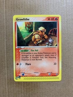 Growlithe 65/100 EX Sandstorm - Common Pokemon Card - NM/Mint - Image 1