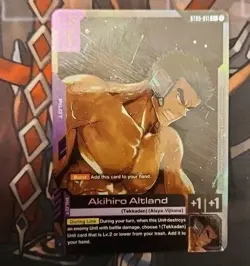 Akihiro Altland | ST05-011 | C+ - FOIL - Gundam Card Game Iron Bloom - Image 1