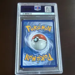 PSA 9 MINT Red's Challenge 213/214 FULL ART HOLO Pokemon Card - Image 2