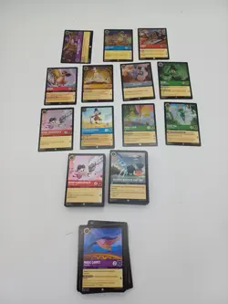 152 Disney Lorcana Card Lot - 11 Foils - Mixed Sets & Characters - Near Mint! - Image 1