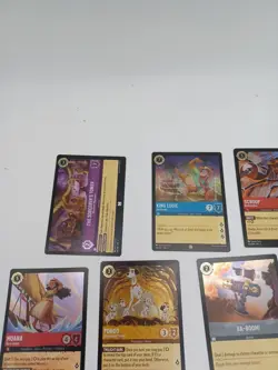 152 Disney Lorcana Card Lot - 11 Foils - Mixed Sets & Characters - Near Mint! - Image 5