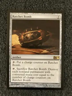 Magic The Gathering MTG - Ratchet Bomb - Scars of Mirrodin - Image 1