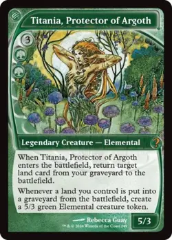 MTG English Titania, Protector of Argoth (Future Sight) NM Foil - Image 1