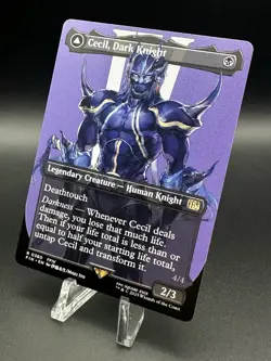 Cecil, Dark Knight [Borderless Regular] (NM) - MTG - Final Fantasy (ENG) - Image 3