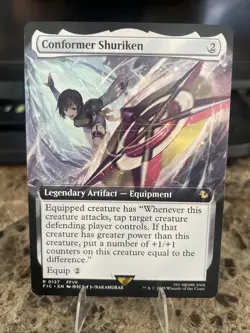 Conformer Shuriken - FIC #127 | NORMAL | NM | MTG | EXTENDED ART - Image 1