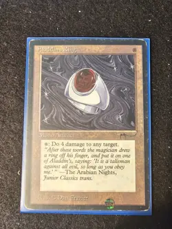 MTG Aladdin's Ring Arabian Nights Regular - Image 1