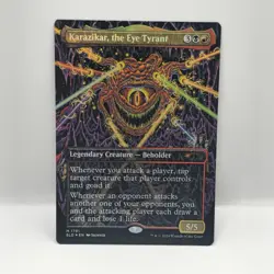 Karazikar, the Eye Tyrant #1791 FOIL MTG Secret Lair Dungeons & Dragons 50th - Image 1