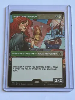 Mary Jane Watson 229 MTG Marvels Spider-Man 2025 Near Mint Non Foil Rare - Image 1