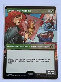 Mary Jane Watson 229 MTG Marvels Spider-Man 2025 Near Mint Non Foil Rare - Image 2