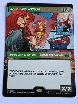 Mary Jane Watson 229 MTG Marvels Spider-Man 2025 Near Mint Non Foil Rare - Image 4