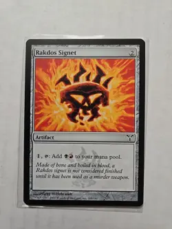 Rakdos Signet - Dissension - LP - MTG Magic - Common - Artifact - Image 1