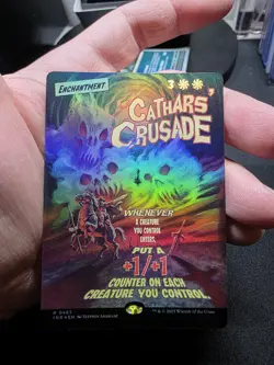 Mtg. Cathars' Crusade. Foil Poster Showcase. Innistrad Remastered. Pack Fresh - Image 1