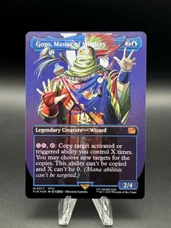 Gogo, Master of Mimicry (377) [Borderless Foil] (NM) - MTG - Final Fantasy (ENG) - Image 1