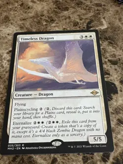TIMELESS DRAGON Magic MTG Modern Horizons 2 - Image 1