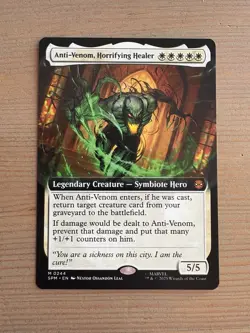 Anti-Venom, Horrifying Healer - 244 - MTG: Marvel’s Spider-Man - Extended Art - Image 1